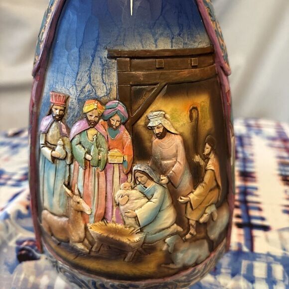 Jim Shore Heartwood Creek A Star Shall Guide Us Angel Nativity 2005 “No Box” - Picture 4 of 14